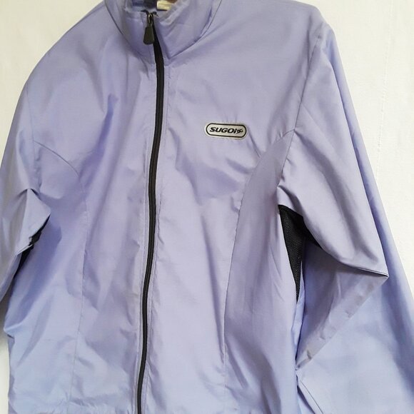 Soft Lavender Color Sugoi Windbreaker Lightweight Jacket Size M (T-366) - Picture 4 of 6